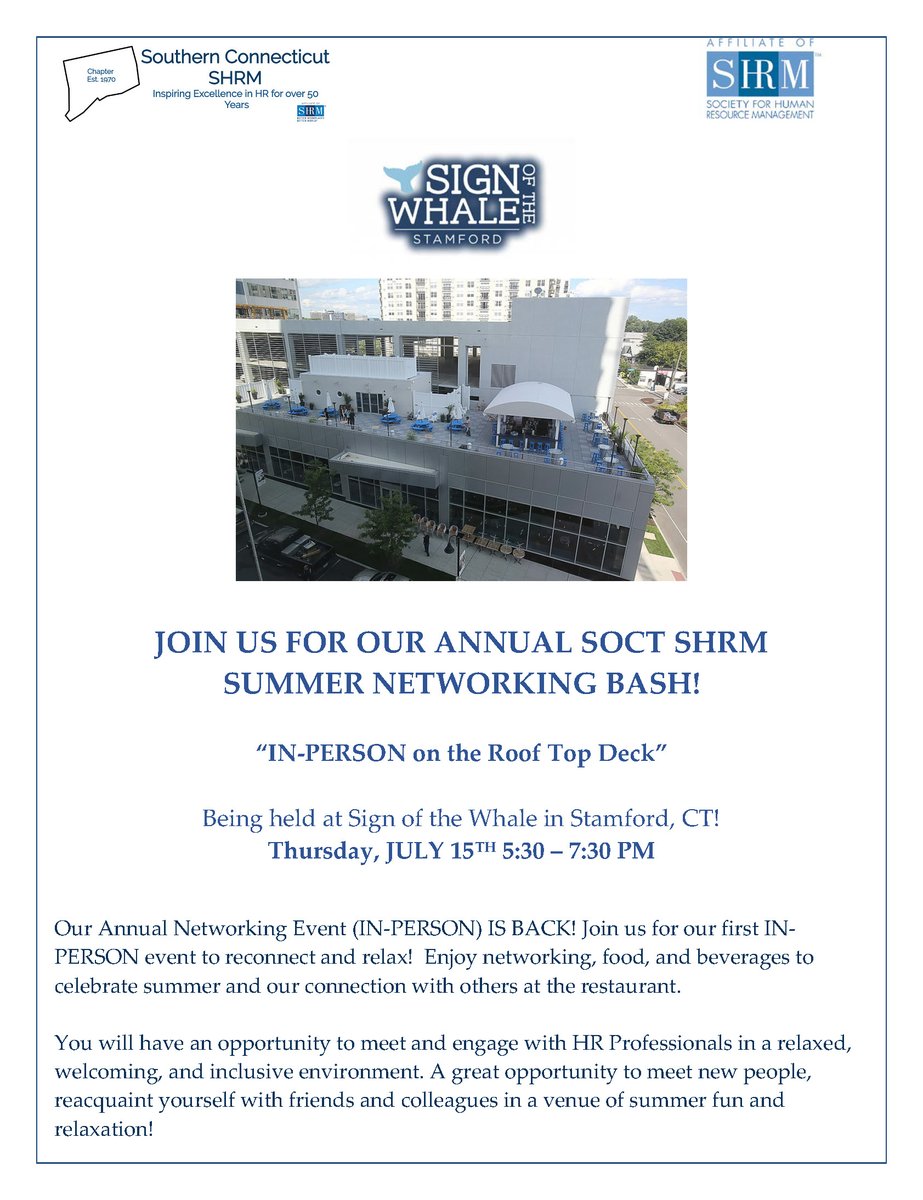 Southern CT SHRM tweet media