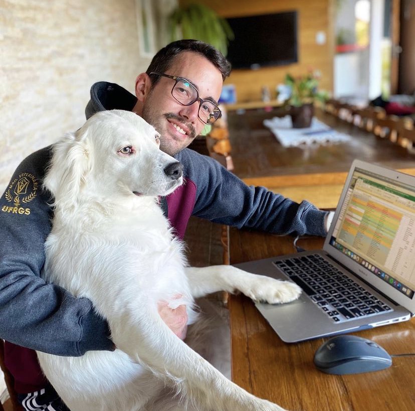 nandomeurer's tweet photo. Scientists 🐶👨🏻⚕️ Research line:Genetics Aspects of Hip Dysplasia in Labrador Retriever - UFRGS/Megagen #veterinary #medicine #genetics #dog #estimatedbreedingvalues #ufrgs https://t.co/vklq1AY60A
