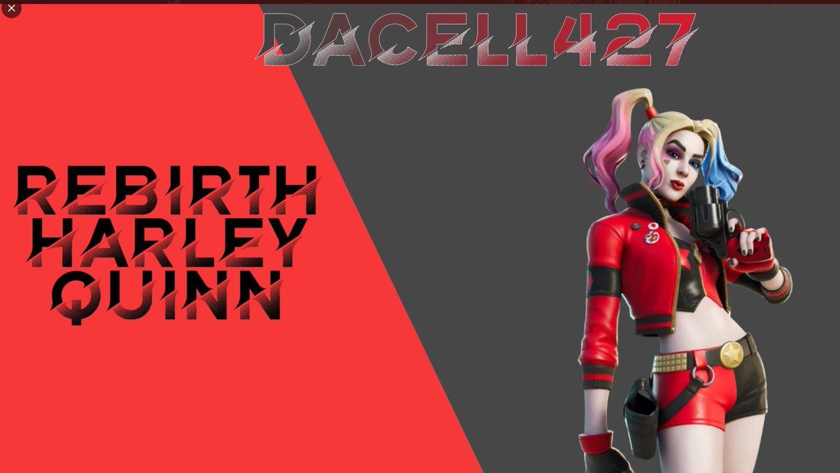 DACELL427's tweet image. ZERO POINT CODE GIVEAWAY
REBIRTH HARLEY QUINN 
JUST RETWEET 
AND FOLLOW
ME @DACELL427 @NotFL1M  &amp;amp; @PS5OnlyUAE
ENDS IN 24 HOURS GOOD LUCK