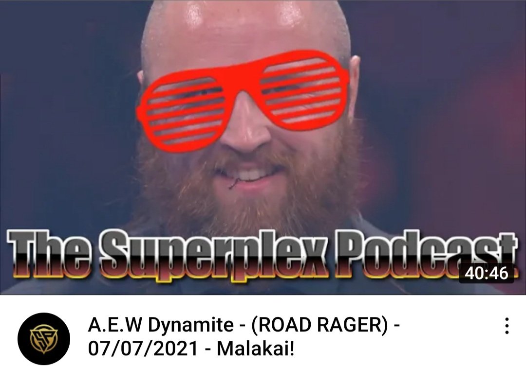 SuperplexThe's tweet image. BRAND NEW SUPERPLEX WRESTLING PODCAST ON THE YOUTUBE CHANNEL, COME GIVE IT A WATCH AND LISTEN

Remember to -
Subscribe 
Like 
Share
Comment

Tell Us What You Guys And Girls Think 😁

youtu.be/IGllU36xa_c