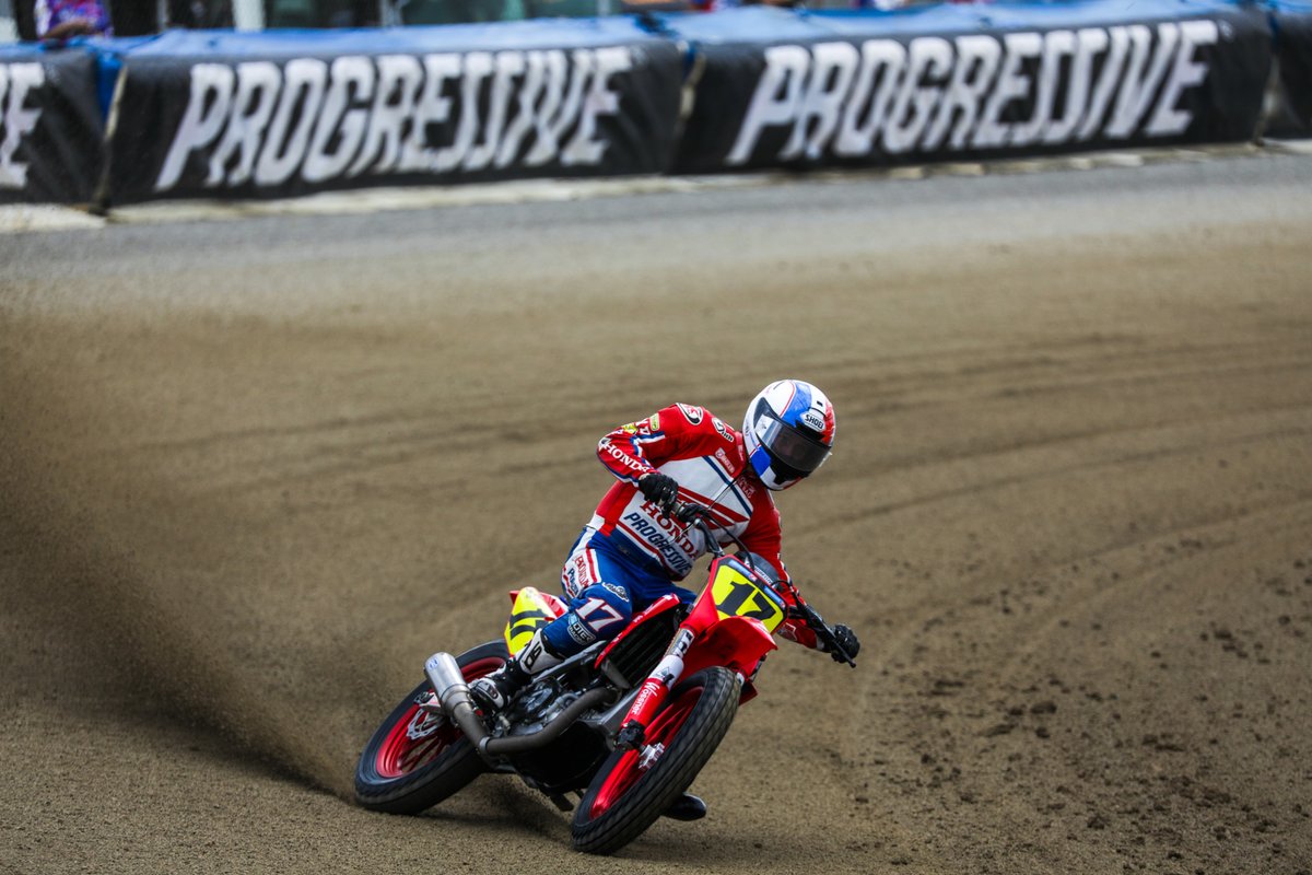 AmericanFlatTrk's tweet photo. The Turner Racing team backed by @progressive is roaring into the next round with some serious momentum. Looking for Henry Wiles to bring another Mile win to this powerhouse team!
#ProgressiveAFT #DuQuoinMile #Progressive #ProgressivePartner https://t.co/CksH9xTtOv