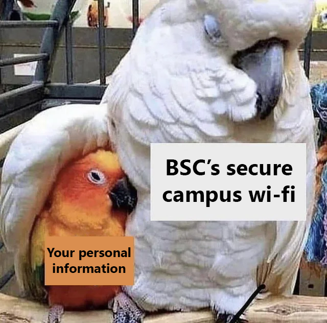 bscithelpdesk's tweet image. Setting up your secure campus Wi-Fi each July gets you a faster, more convenient, and more secure wireless connection on up to five mobile devices.

Info/instructions at the link below:
buffalostate.teamdynamix.com/TDClient/2003/…