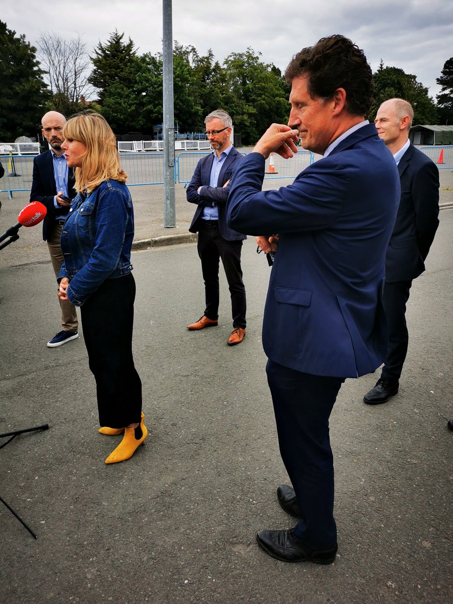 PTHosford's tweet photo. Green Party candidate Claire Byrne says her performance "shows that the Greens are doing a good job in government". https://t.co/5MLeouF5uy