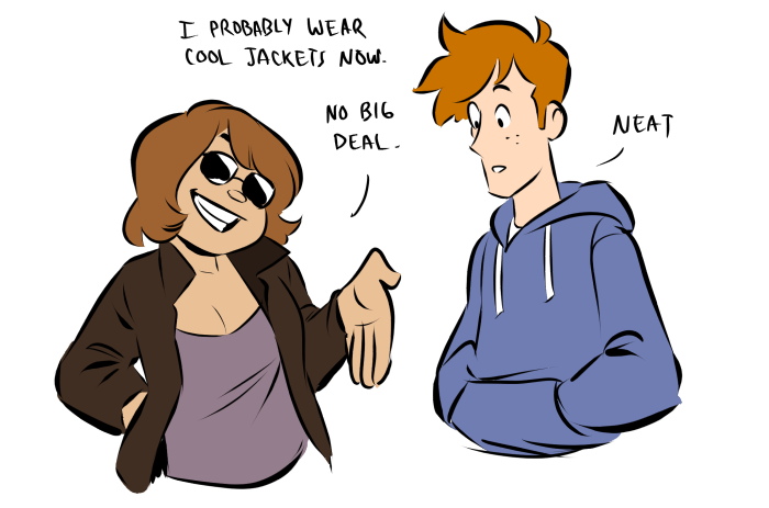 I'm pretty sure by posting these drawings in sequence it counts as finishing the comic. HOORAY I DID IT
