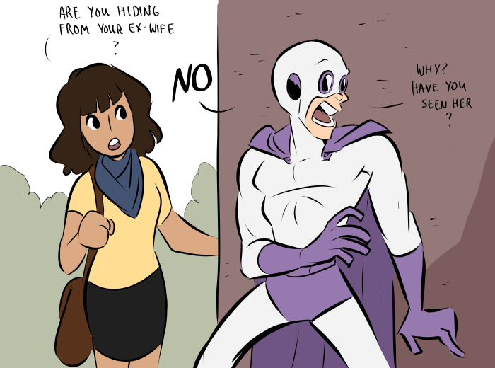 I'm pretty sure by posting these drawings in sequence it counts as finishing the comic. HOORAY I DID IT