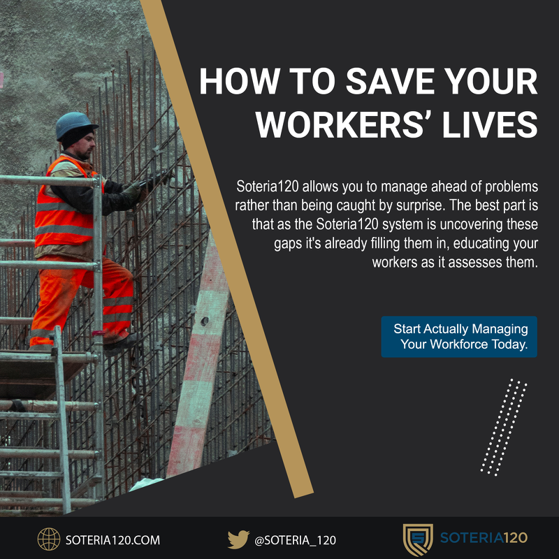 Soteria_120's tweet photo. Soteria120 allows you to manage ahead of problems rather than being caught by surprise. How to save your worker's lives? Start managing your workforce today!

https://t.co/Eg0dEWANF5 https://t.co/tkd0HKW9pi