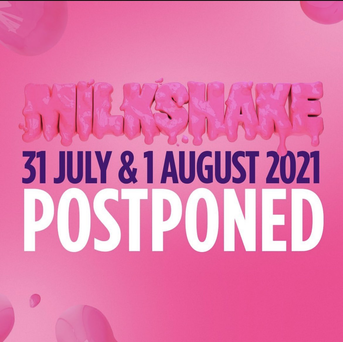 Maanden van werken... WEG! En waarom? Door een incapabele regering die geen idee heeft wat ze doen! Zolang mensen maar op vakantie kunnen en Nederland niet “rood” gaat... #milkshakefestival