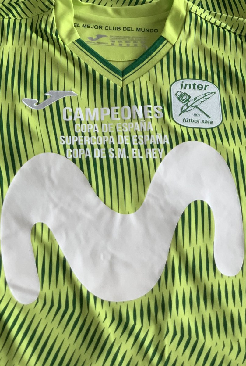 Gracias <a href="/InterMovistar/">Movistar Inter FS</a> por este reconocimiento a nuestro querido departamento de fisioterapia este año
Disfrutado,sufrido,reído,llorado a partes iguales !Como mola trabajar para el mejor equipo del mundo ❤️
“El poder conlleva una gran responsabilidad(Spiderman)”😉 <a href="/Miguel_Neveu/">Miguel Neveu</a>