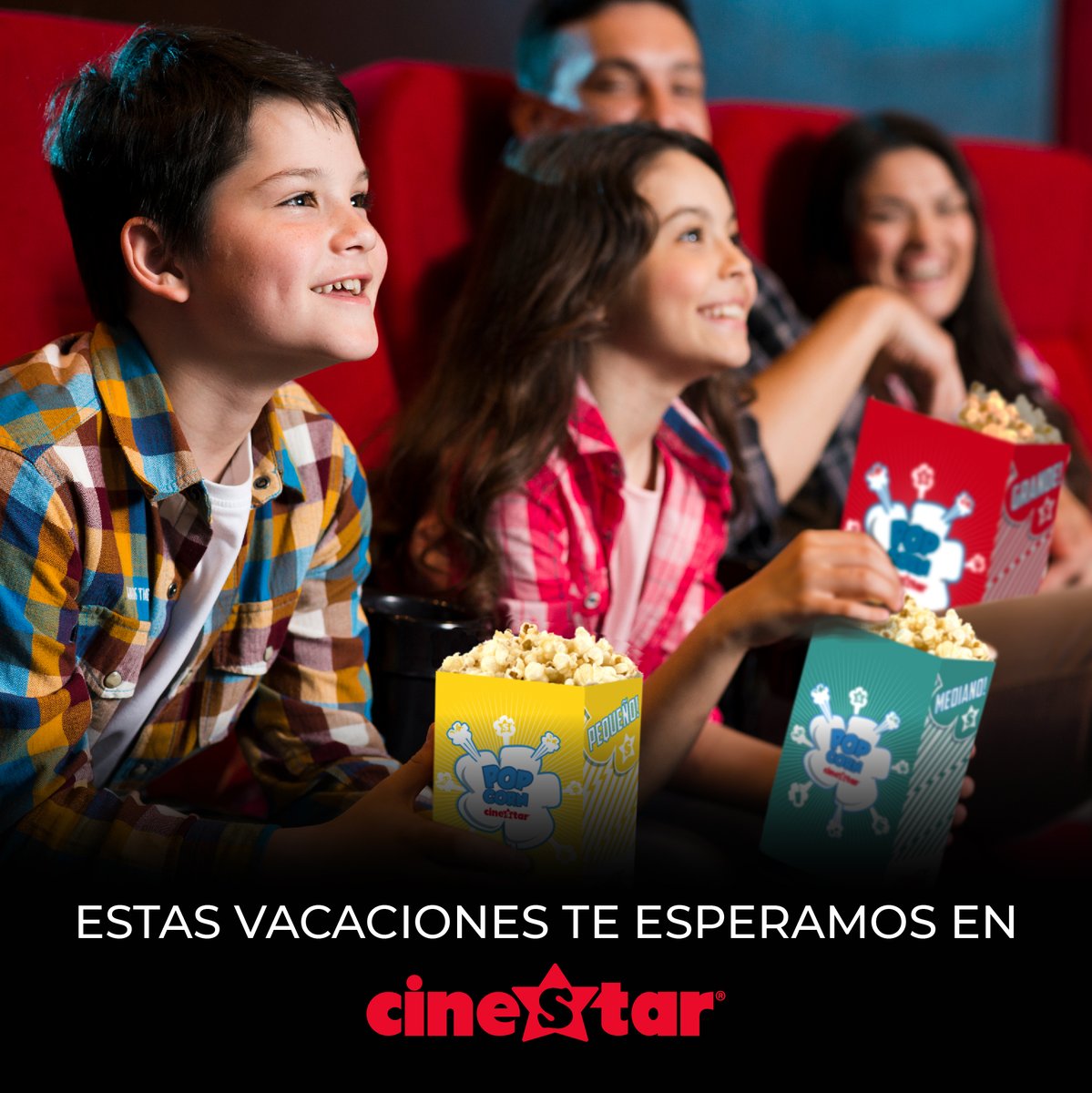 El mejor panorama para tus vacaciones está en #CineStar 🤩 
¡¡Disfruta tu merecido descanso con los mejores estrenos y la confitería más rica!!🍿🎬

Revisa nuestra cartelera y horarios en ww.cinestar.cl
Prefiere nuestros medios digitales y realiza tus compras online 😘