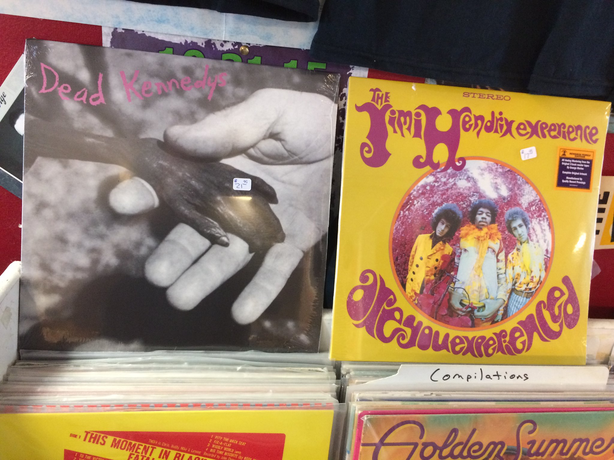 Happy Birthday to D.H. Peligroof the Dead Kennedys & the late Mitch Mitchell of the Jimi Hendrix Experience 