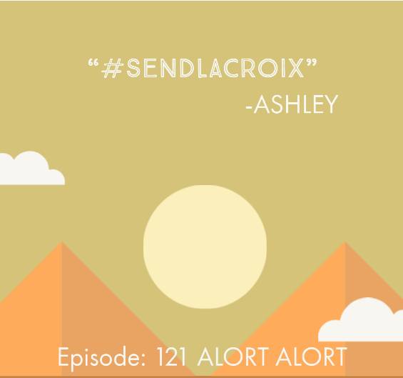 If it wasn't already incredibly obvious we're all millennials Ashley made that real clear this past episode 😂 #SendLaCroix