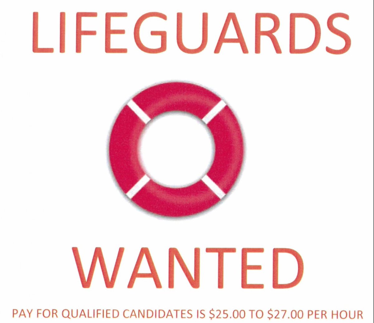 SLMWaterSafety's tweet photo. Lifeguards needed at Michigan City, IN beaches!  See the announcement below. https://t.co/xmQYBa4rTu