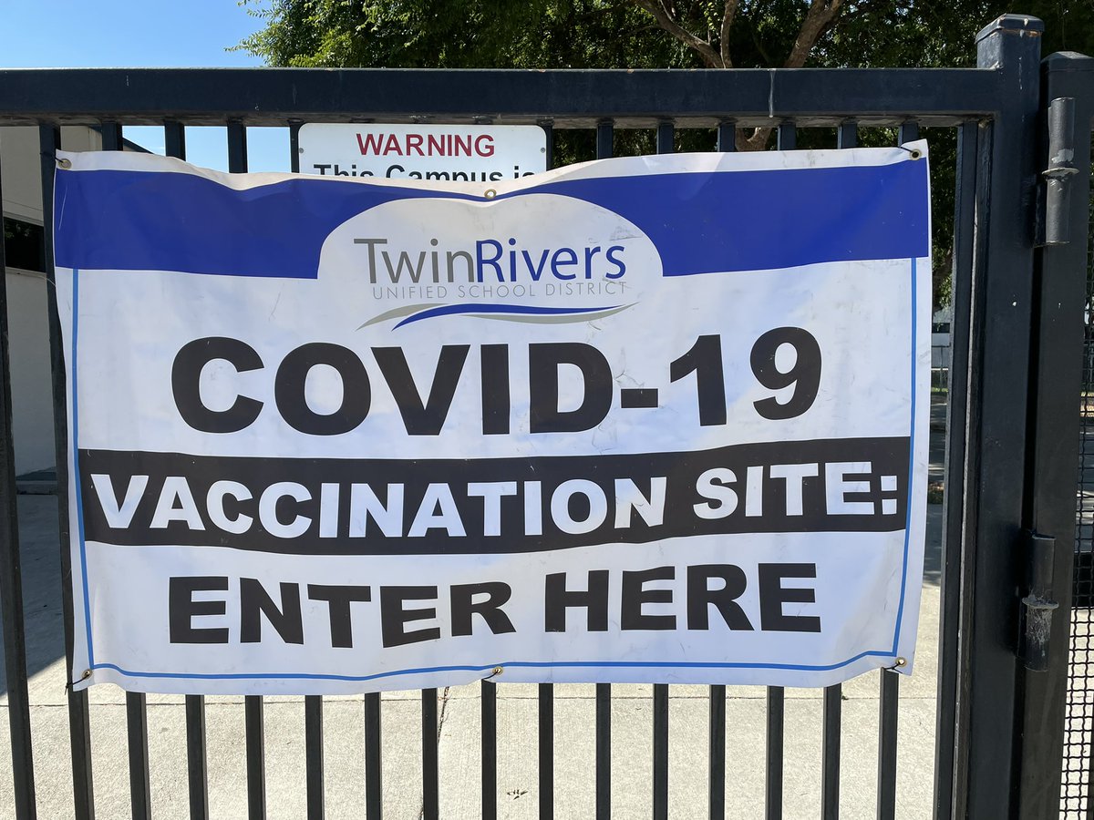 KristenMCoates's tweet photo. @TwinRiversUSD vaccination clinic @ Norwood Jr. High school. Quick, easy. Get your swag bag and some free ice cream! 10-12 today!
@2amazing2bgrace @SuptMartinez @CMSeanLoloee @barlowdiedre @grant_unionhs @RioLindaAD @MessengerRio https://t.co/Mo79GpWxCB
