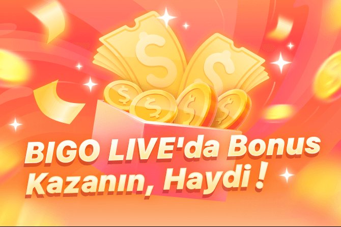 BIGO LIVE'da Bonus Kazanın! Davet kodumu 188467374 dolduran yeni kullanıcılar daha fazla sürpriz kazanacak!
slink.bigovideo.tv/gpdxVY