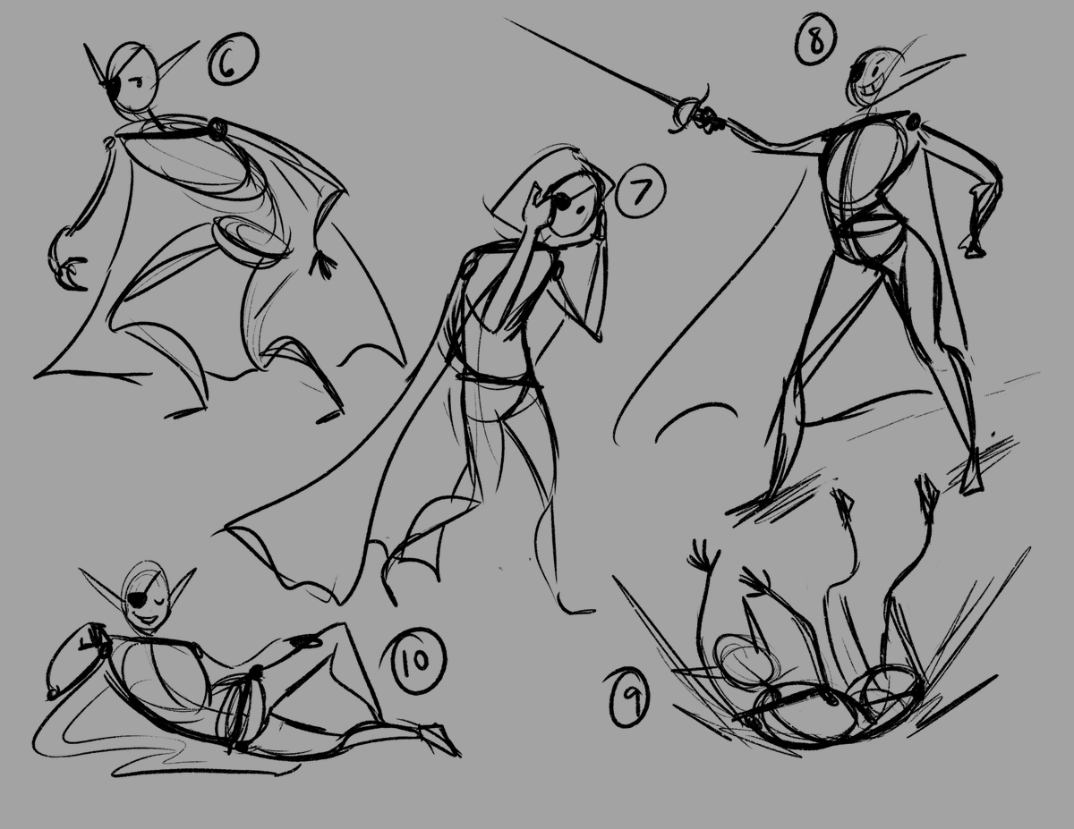 Gesture drawing homework with my elf boy 