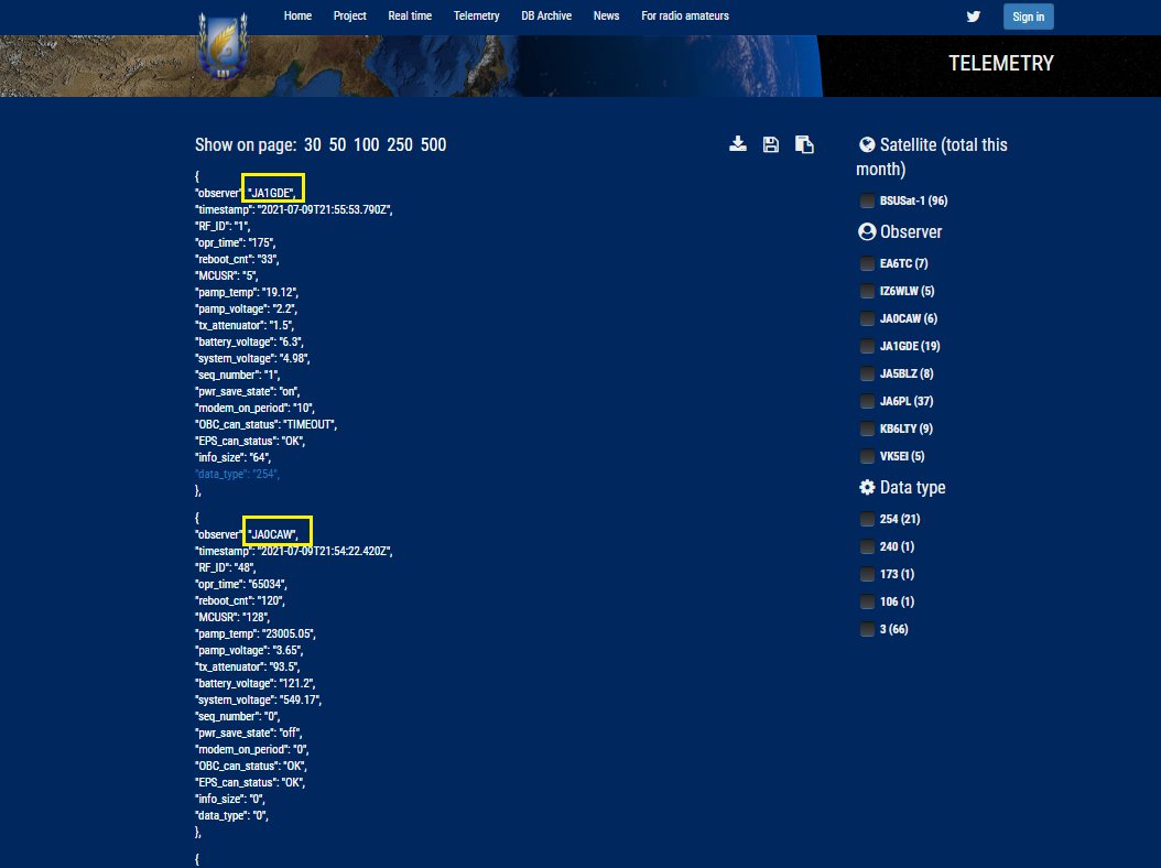CubeBel-1 21:47 UTC 9K6 telemetry over Japan <a href="/BsuSat/">BSUSat</a> <a href="/EU1SAT/">Vlad Chorney ☮️</a> #cubesats