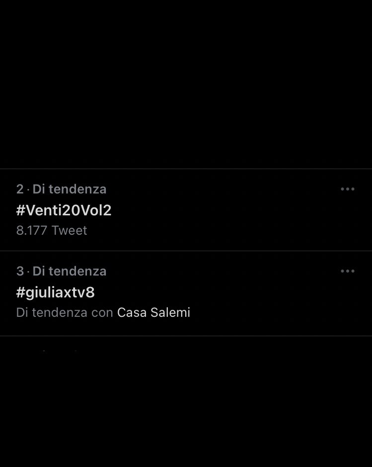 doppiamarti's tweet photo. Ciauu eccoci qui.
Vorrei comunicarvi che abbiamo tre hashtag in tendenza 🙋🏼♀️ #prelemi #Venti20Vol2 #giuliaxtv8 https://t.co/O0M1J4Oz5W