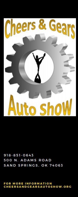 We are excited to bring back our Cheers &amp; Gears auto show this year! 
If you are interested in sponsoring a cheerleader please reach out to them ASAP!

Interested in setting up a vendor booth, or registering your car for the show? Visit our website - cheersandgearsautoahow.org
