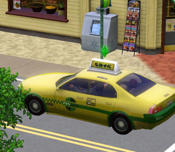 Sims3Taxi's tweet photo. anybody need a lift? https://t.co/KF4b9J4bL0