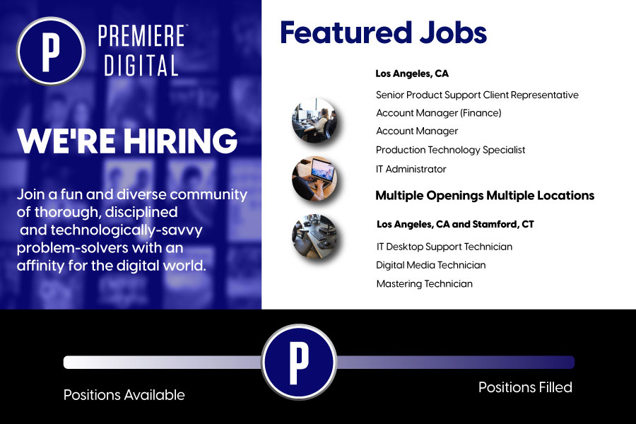 premiereds's tweet photo. Join a company working with the best of the best in the business on the forefront of innovation!
#deluxe #vubiquity #visualdatamedia #technology #disney #it #technology #entertainment #mediaservices #digitaldistribution https://t.co/kbJDs59gt2
