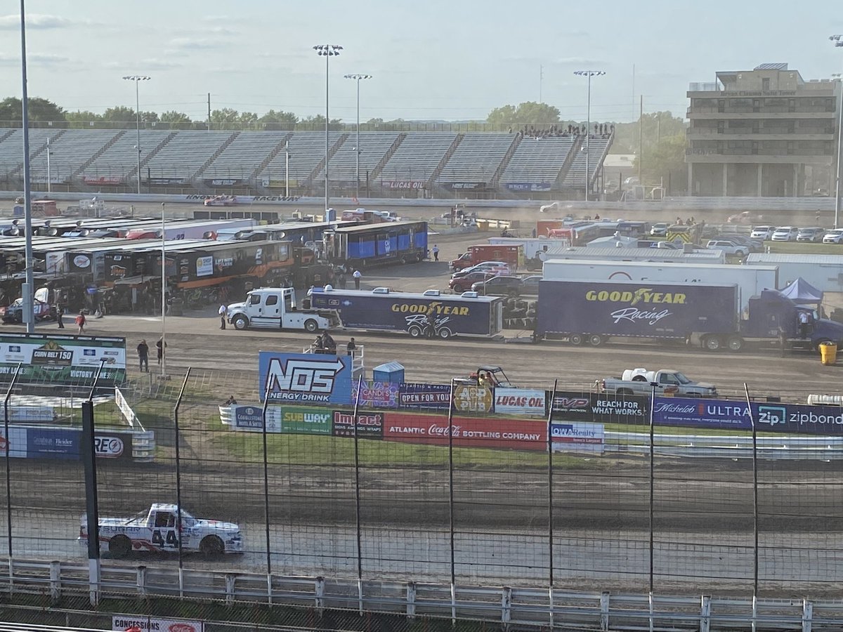 Dillon3RCR's tweet photo. #caseyspizzarow Section A Row 40 https://t.co/3cwWZ8u5DP