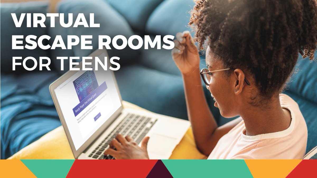 Calling all teen adventurers! Stave off the boredom this #AntiBoredomMonth with two new Virtual Escape Rooms ready for you to puzzle your way out of. Which themed room will you tackle first – Dungeons & Dragons or Ready Player One? Find them both here:

https://t.co/f3XNcofpmf https://t.co/namZUAekOT