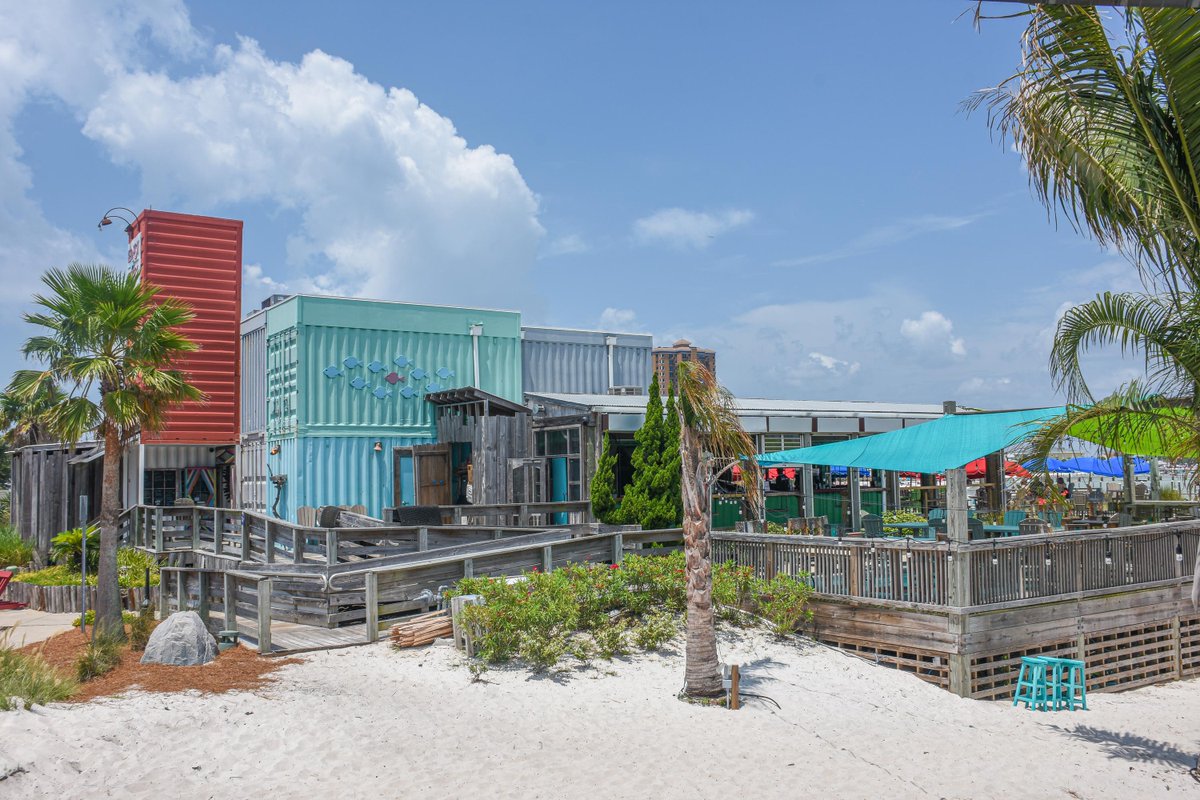 I spy a restaurant with the best food and views on #PensacolaBeach! Do you see it too? 😉 #RFBF