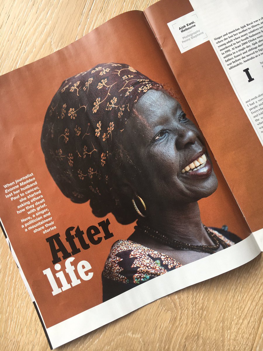 Thank you <a href="/australian/">The Australian</a> for featuring my book Life After in the Weekend Australian Magazine today, and sharing the stories of Ajak Kwai, <a href="/LindaBurneyMP/">Linda Burney MP</a> and Robert Gropel.
Photos by <a href="/byPennyStephens/">Penny Stephens</a>, Juno Gemes and Lisa Leek.
<a href="/AffirmPress/">Affirm Press</a> tinyurl.com/ejjuhsua