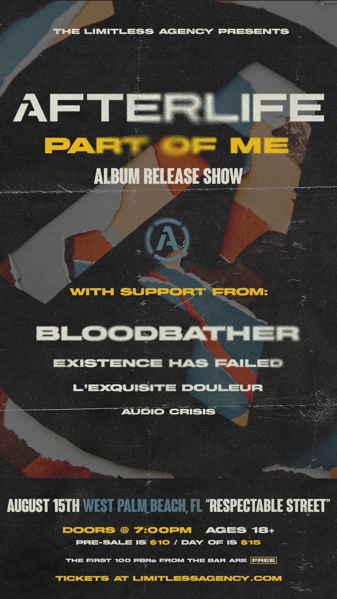 AndrewMcGuire_'s tweet photo. 608 days since the boys have rocked, I’m literally trying not to cry because I didn’t know when this day would happen again

100 free PBRS at the bar
Free posters with presale ticket
A bunch of sick bands
Lets GO!! RETWEET 

🎟: https://t.co/nhlgaBBuCJ https://t.co/WPNn2ZhVQq