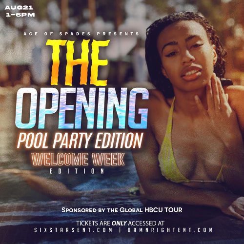 PremeTheHuncho's tweet photo. POOL PARTY LINGS ARE BACK ‼️

Tickets Drop At 3PM .. LINK IN BIO 👀

Let’s Me Know You Got Your Tickets! You Know Who To Party With For Back To School 😎

#PartyWithJasCity
#NCAT #WSSU #NCCU 
#NCAT25 #WSSU25 #NCCU25 https://t.co/3Onr9VAqzS
