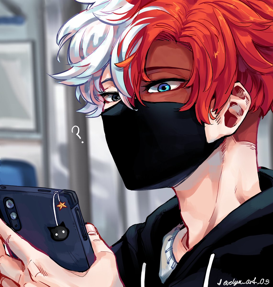 Todo with fluffy hair,,, he is so pretty