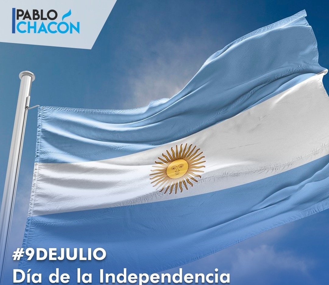 Para seguir construyendo un país para los trabajadores y trabajadoras.
Fortaleza, unidad y trabajo para los argentinos y las argentinas.
Feliz día de la Independencia!
#DiaDeLaIndependencia
#independenciaArgentina
#9DeJulio