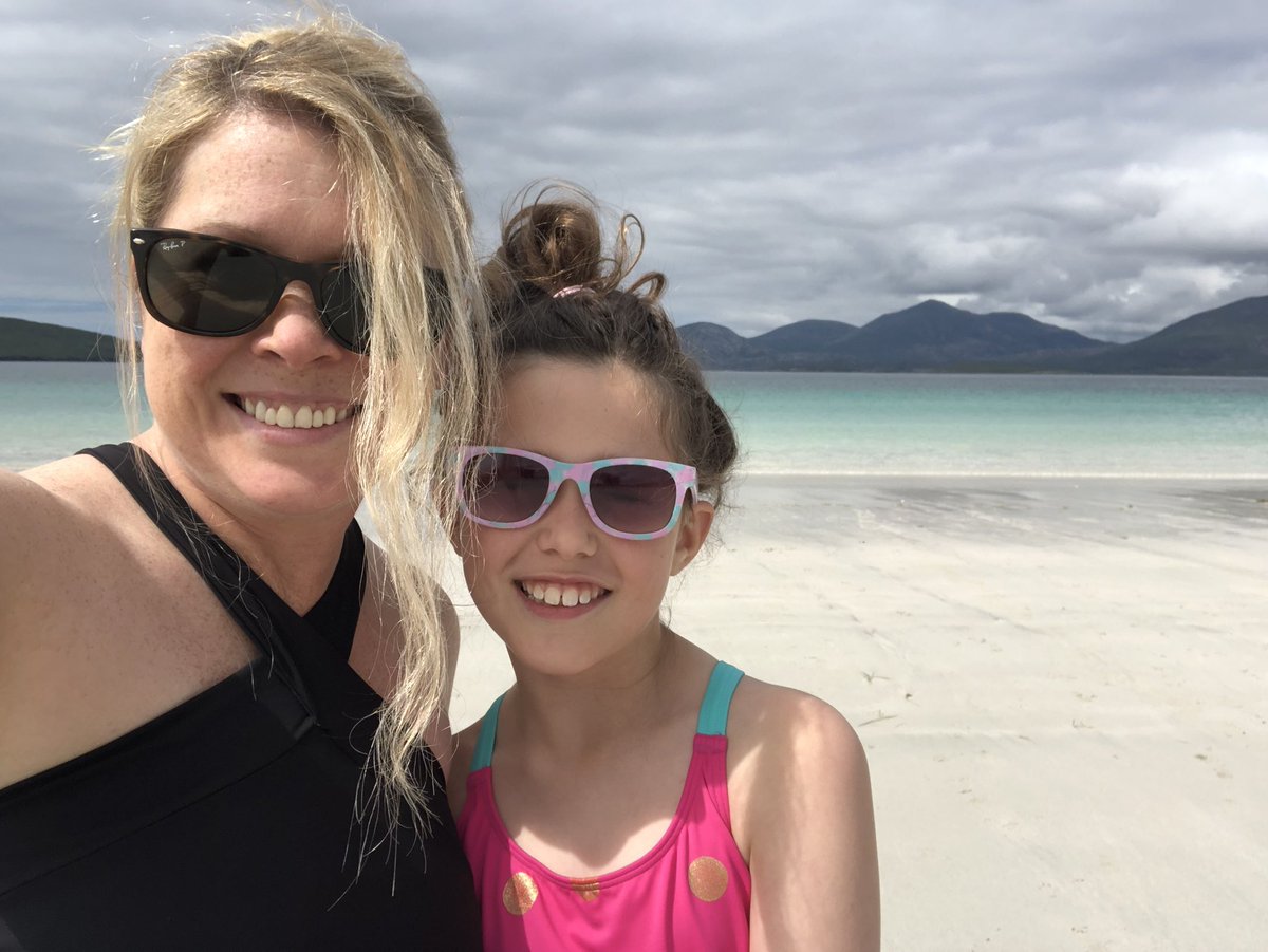 Last day of #islandlife and the sun shone for us again at #luskentyre #luskentyrebeach #isleofharris #summerinscotland #wildswimming #ScotlandIsNow