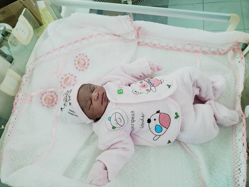 Mission_of_Hope's tweet photo. We join with Jephte and Madona in welcoming Baby Tara to our world!  She was born Wednesday by c-section.  Mommy and baby are coming home today and will be meeting Phna and Glory for the first time.  Congratulations!!! https://t.co/DuDZjqCmjs
