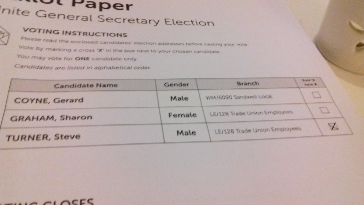 emilymoonlight's tweet photo. @BeckettUnite @SteveT_Unite Already did. #VoteTurner https://t.co/Bb3EUWOoLx