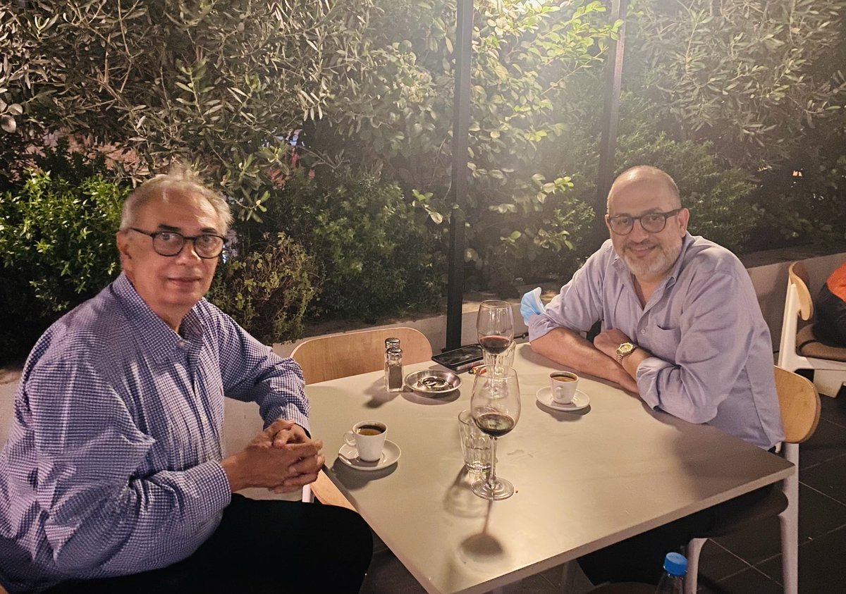 With my friend Athos Tsinondides!