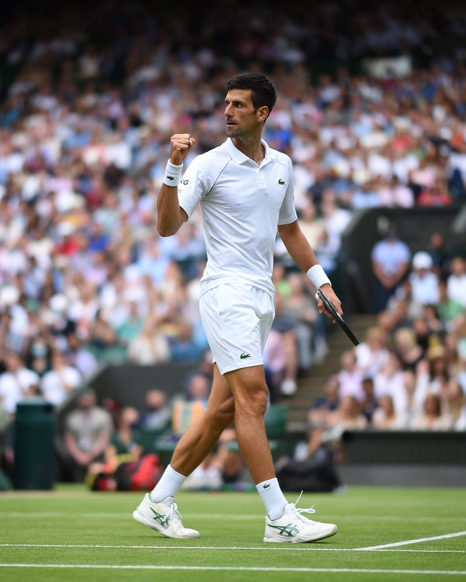 GoccaOrescanin's tweet photo. @DjokerNole ... idemoooo! ❤️@Wimbledon #Djokovic #Wimbledon #proudtobeserbian https://t.co/usvbNgohLx