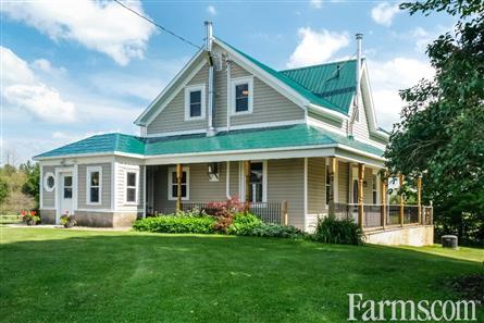 Picturesque hobby/horse farm sitting on 86 acres in Clayton, Ontario ⤵️
farms.com/farm-real-esta…

43 workable acres, 4 ponds, cedar rail fence, renovated 1880s farm house, heated shop, riding pen, outdoor ring - a beautiful property!

#OntAg #FarmRealEstate #AgTwitter #FarmForSale
