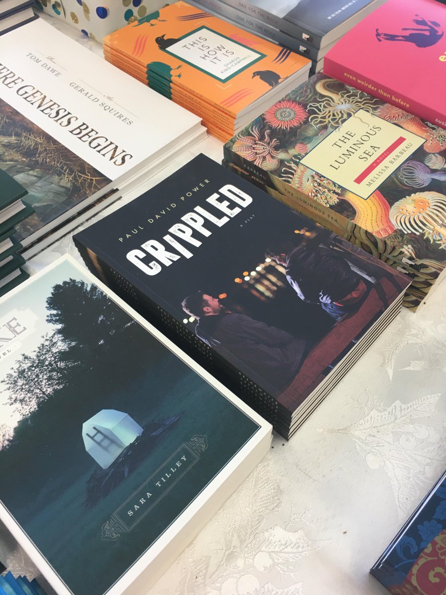 "Crippled is a story about love, death, life and redemption. You will laugh, you will cry and you will walk away with a new perspective about life and what matters."

We're thrilled that Paul David Power's Crippled is now in stock. Look for it in stores &amp; online. #NLArts #CanLit