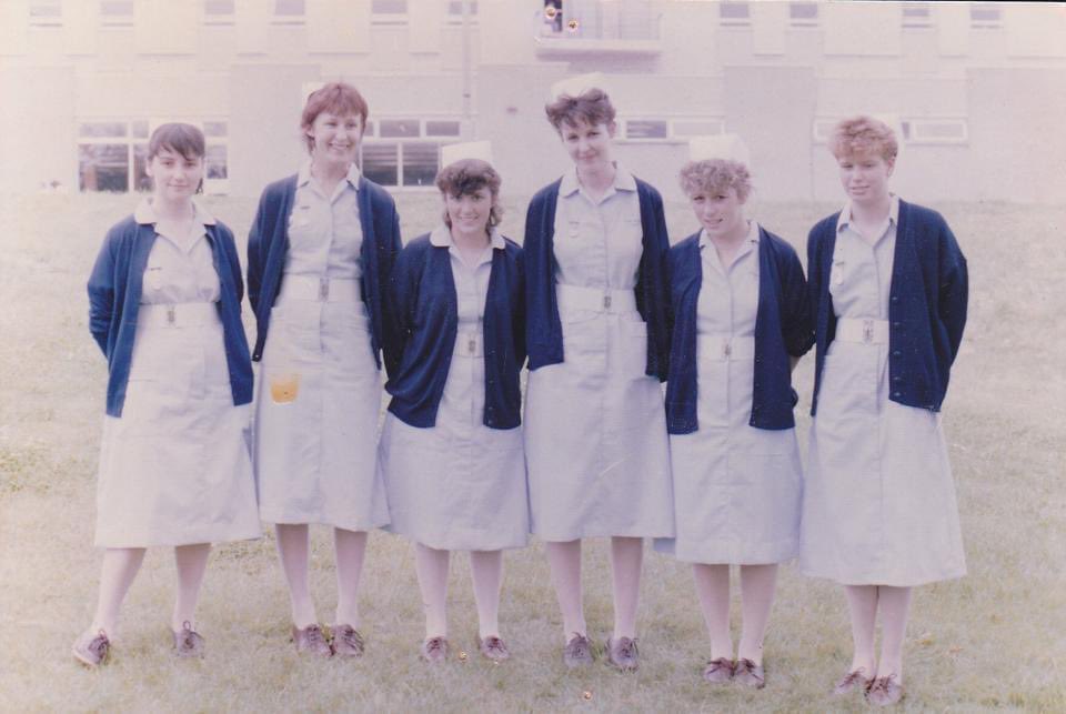 35 years ago I arrived in Plymouth to start my training where does time go? Btw 2nd on the right