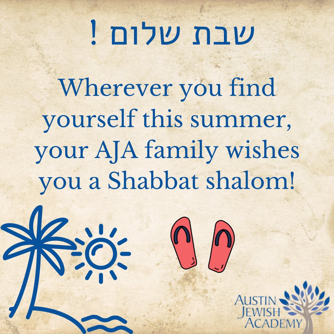 AJAlions's tweet photo. Even during the summer, we’re thinking about you.  Wishing you a good Shabbos!  #shabbat #shalom #weekend #ajalions #summer #vacation #yommenucha https://t.co/H7td2PDalU