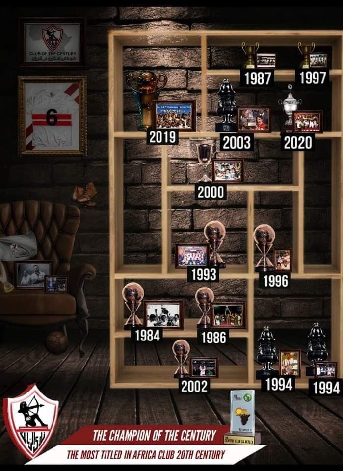 The club of the 20th century in Africa🇦🇹💪

We will never give up to take back our rights whatever happens💪

<a href="/caf_online_AR/">CAF - عربي</a> <a href="/CAF_Online/">CAF_Online</a> 

#zamalek_african_century_club