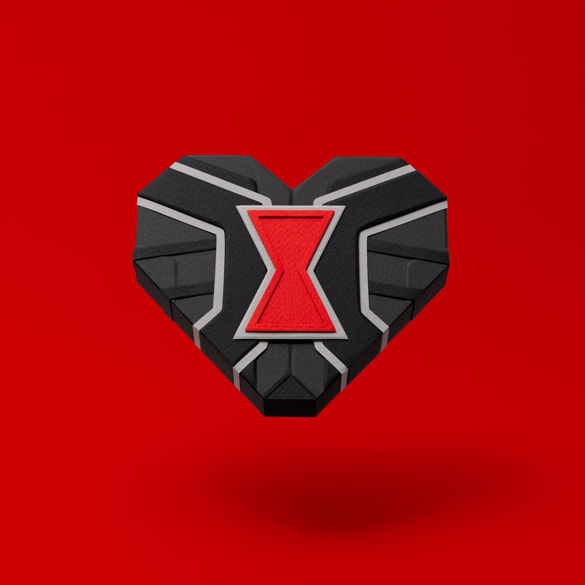It's been a minute since I've shared here, working on changing that. I started a lil' thing called #HeartShapedWednesdays it's an ongoing, just for fun series of paper hearts shared on Wednesdays (or whenev I can muster) Here's the most recent hearts, excited to see Black Widow!
