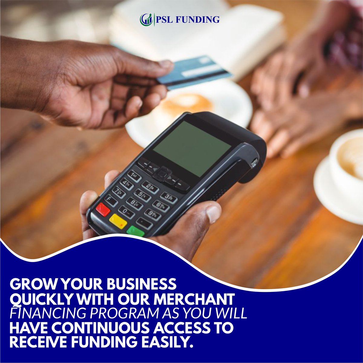 PerformanceSys1's tweet image. Our Merchant Financing program is perfect for business owners who accept credit cards and are looking for fast and easy business financing! You can be approved for as much as $500,000 in financing with no collateral requirements and bad credit.

🌐 pslfunding.com