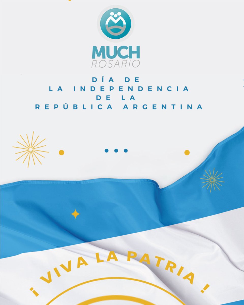 muchrosario's tweet photo. #9deJulio | ¡Feliz Día de la Independencia! 🇦🇷
#Argentina #DíaDeLaIndependencia https://t.co/WBCGegCY7p