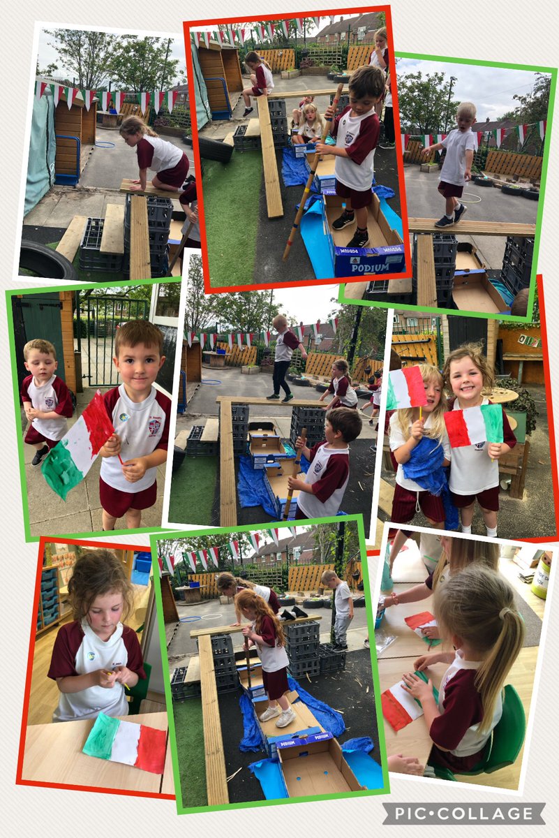 EYFSwithMissS's tweet photo. This week we have made a (non football related) trip to Italy. We have developed lots of Maths, English and Science skills by buying, ordering and making pizzas. We have also learnt about some famous landmarks and tried to replicate them. ✈️🇮🇹🍕 https://t.co/y2QwNRzkfJ