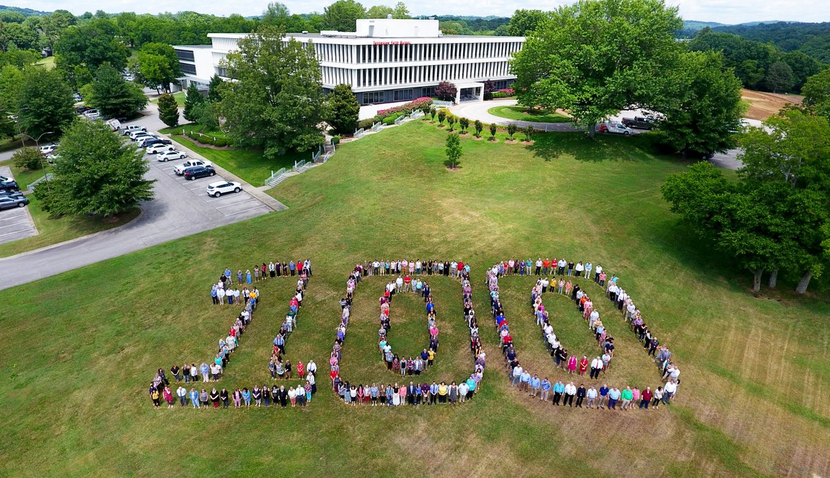 So, this happened. 😱 Our volunteer leaders across the state are the core reason #TNFarmBureau has stood the test of time, but another group of people we couldn't have made it this far without is our employees. Check them out in this cool photo!👏

#TFBF100