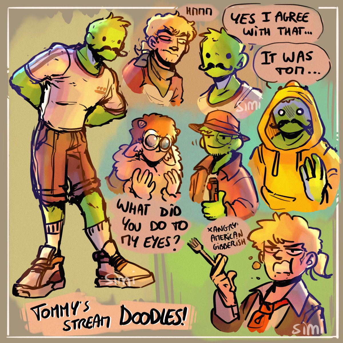So I started drawing the prompts people gave me earlier, while watching Tommy s stream- soooo …I drew my fav parts of Tommy s stream actually ;-; (Shroud the spider my beloved) He s still streaming btw they re doing stand up shows. #tommyinnit #tommyinnitfanart #tubbofanart 
