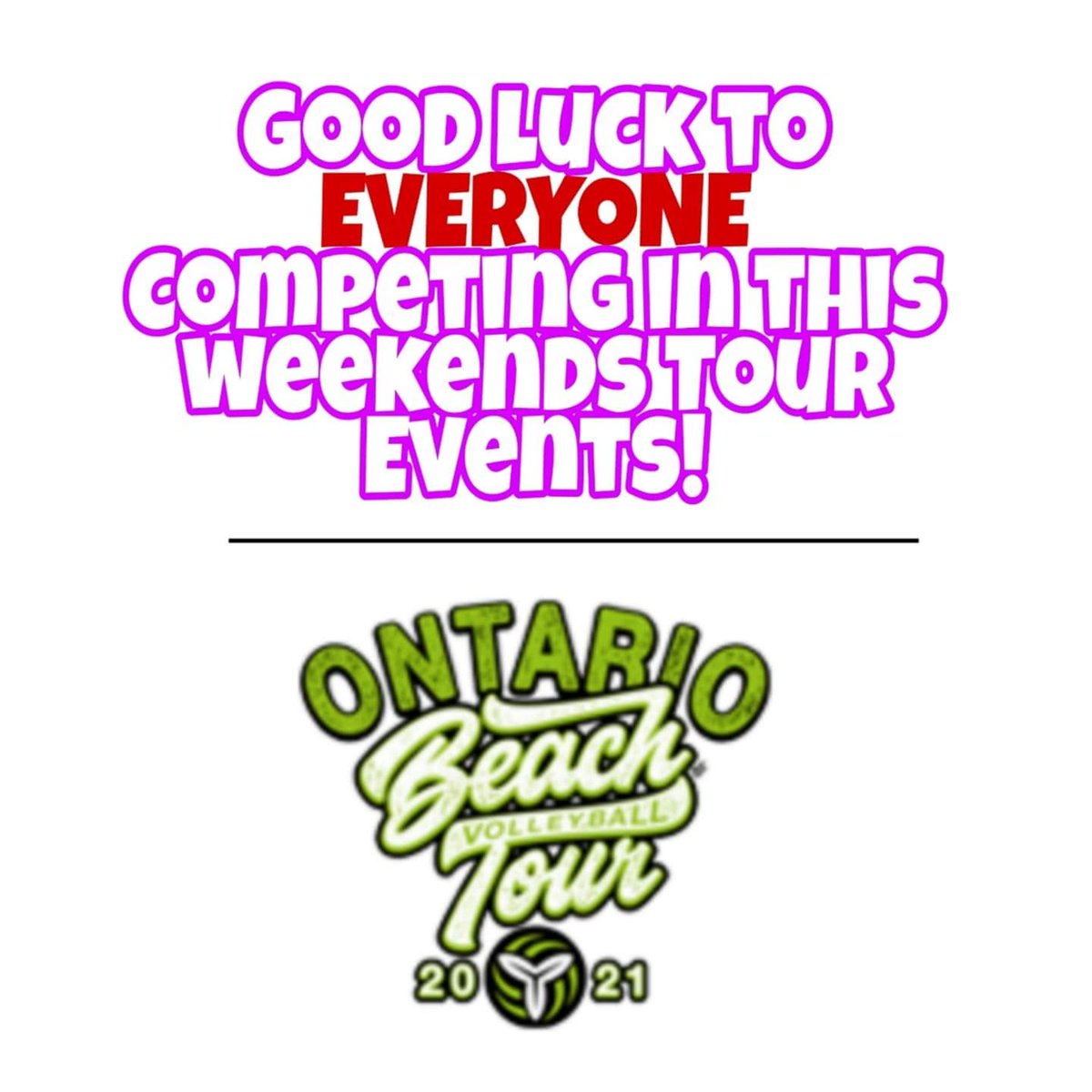 Wishing everyone across the province a great start to the first weekend of <a href="/ova_updates/">Ontario Volleyball Association</a> Beach Tour events.

#FusionCOMPETE