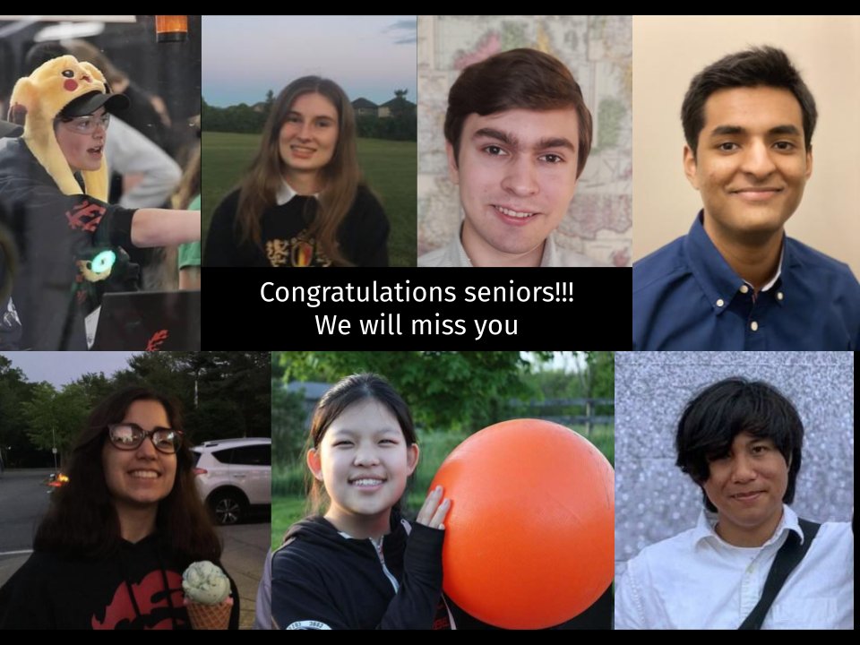 frc2702's tweet image. Congratulations to our seniors for graduating secondary school! Good luck on your higher educational journey. Feel free to explore possibilities as Mentors with the Rebels. #OMGRobots #spreadingGP #2702Rebels
